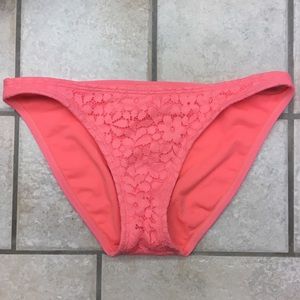 Light Neon Pink Bathing Suit Bottoms XS
